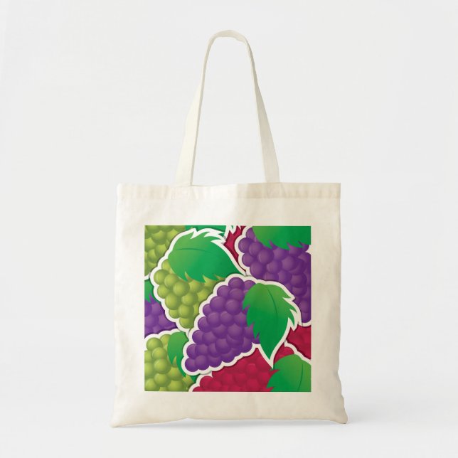 Bolso De Tela Uvas mixtas fundidas (Frente)