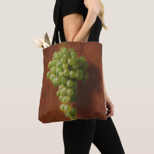 Bolso De Tela Uvas verdes