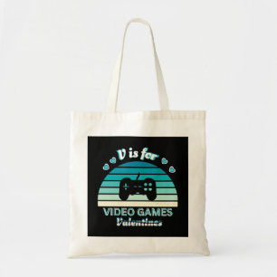 Bolso De Tela V de Videojuegos No de San Valentín - Divertido Re