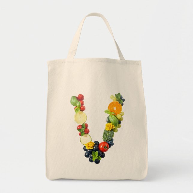 Bolso De Tela V-eggies de VeggieArt (Frente)