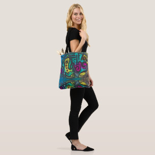 Bolso De Tela "Va con el tote del flujo"