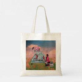 Bolso De Tela va con mi libro de botas de mosca