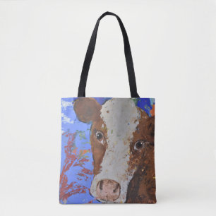 Bolso De Tela Vaca