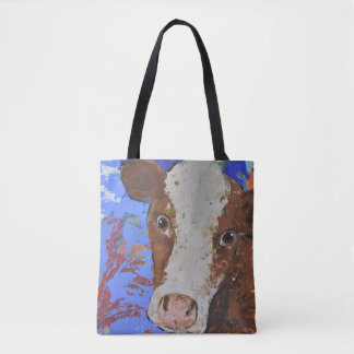 Bolso De Tela Vaca