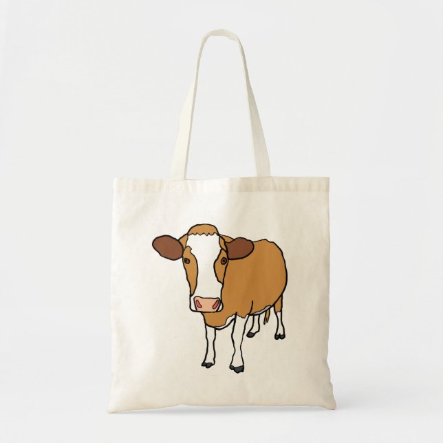 Bolso De Tela Vaca (Frente)