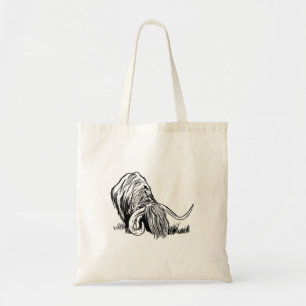 Bolso De Tela Vaca Alta Escocesa Divertida