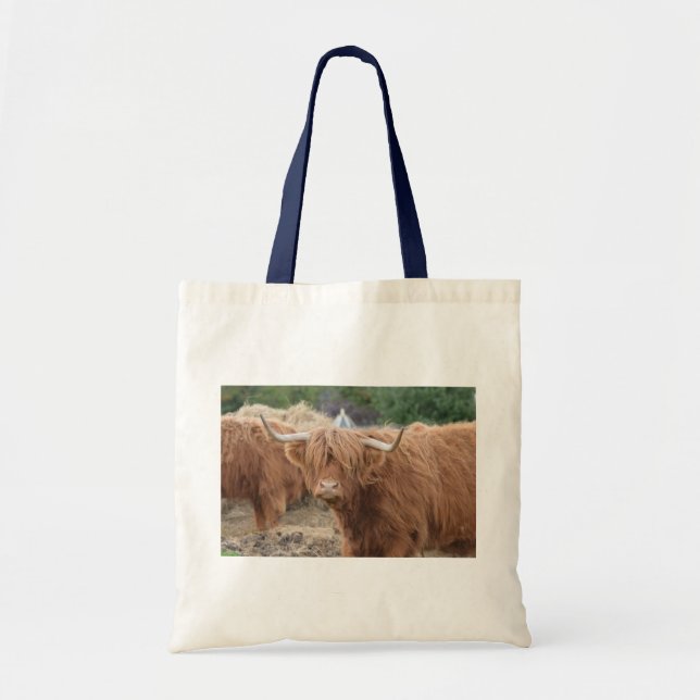Bolso De Tela Vaca de la montaña (Frente)