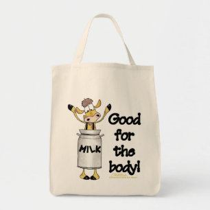 Bolso De Tela Vaca en lata de leche