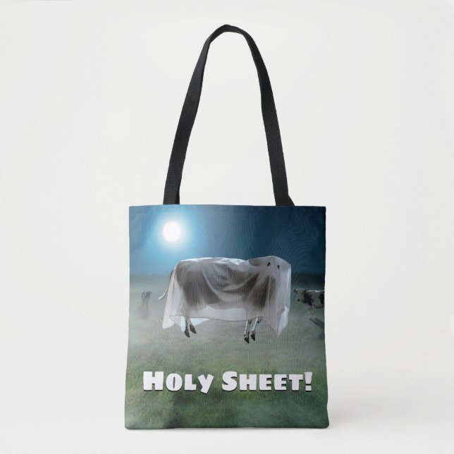 Bolso De Tela Vaca fantasma (Anverso)
