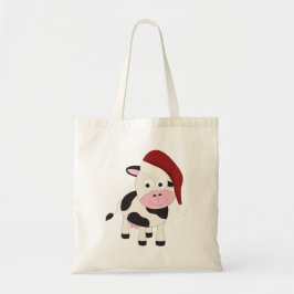 Bolso De Tela vaca navidad