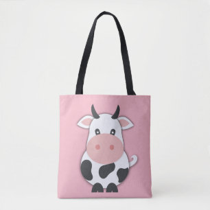 Bolso De Tela Vaca personalizado Con Cuernos