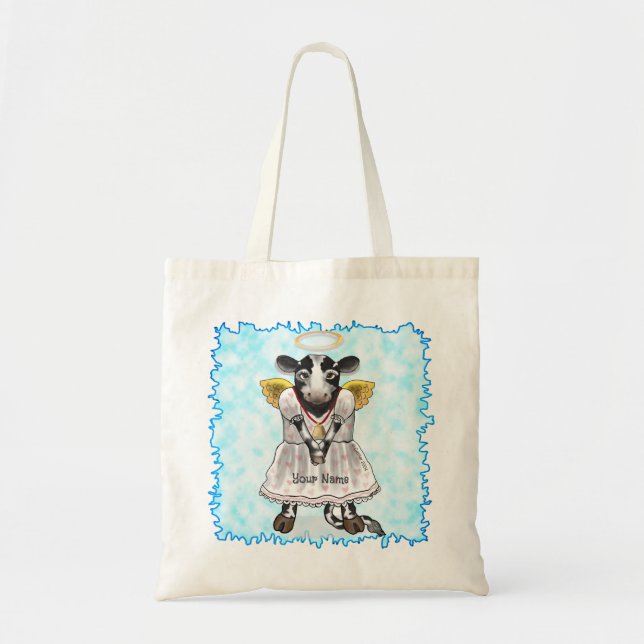 Bolso De Tela Vaca Sagrada (Frente)