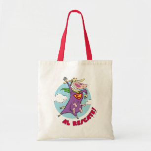 Bolso De Tela ¡Vaca y pollo Super Vaca Al Rescate!