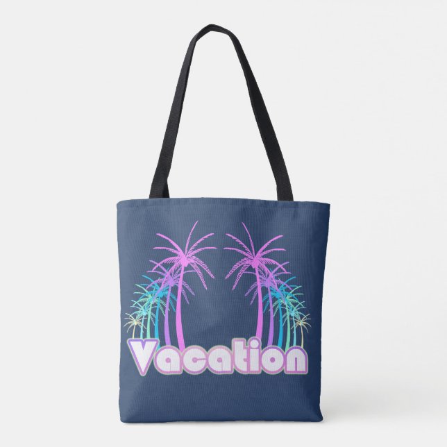 Bolso De Tela Vacaciones (Reverso)