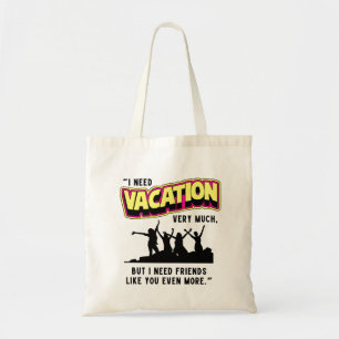 BOLSO DE TELA VACACIONES