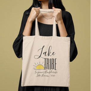Bolso De Tela Vacaciones de Bachelorette para Chicas de la tribu