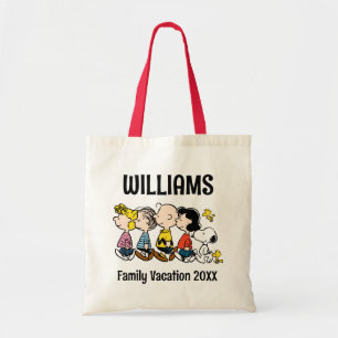 Bolso De Tela Vacaciones de la familia Peanuts Gang