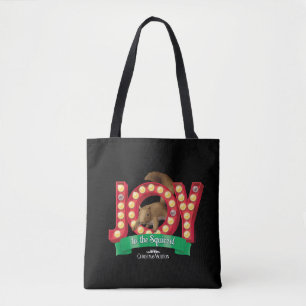 Bolso De Tela Vacaciones de navidades   Alegría a la ardilla