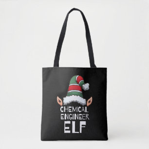 Bolso De Tela Vacaciones de Navidades Elf de ingeniero químico