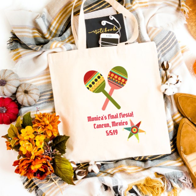 Bolso De Tela Vacaciones de soltera con regalo de Fiesta de Méxi (Subido por el creador)