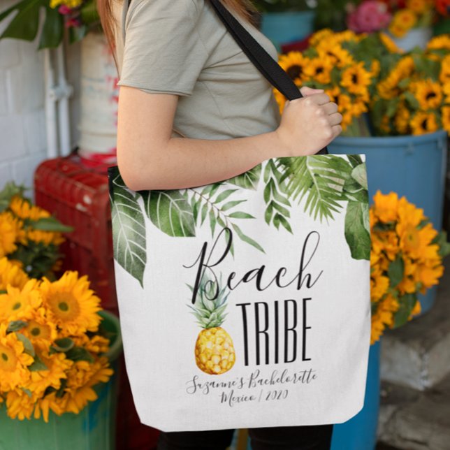 Bolso De Tela Vacaciones de soltera tropical de Chica de tribu d (Subido por el creador)