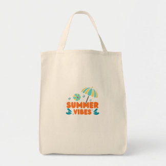 Bolso De Tela Vacaciones de Verano con Buena Vibra