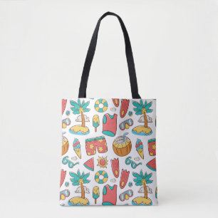 Bolso De Tela vacaciones de verano divertidas