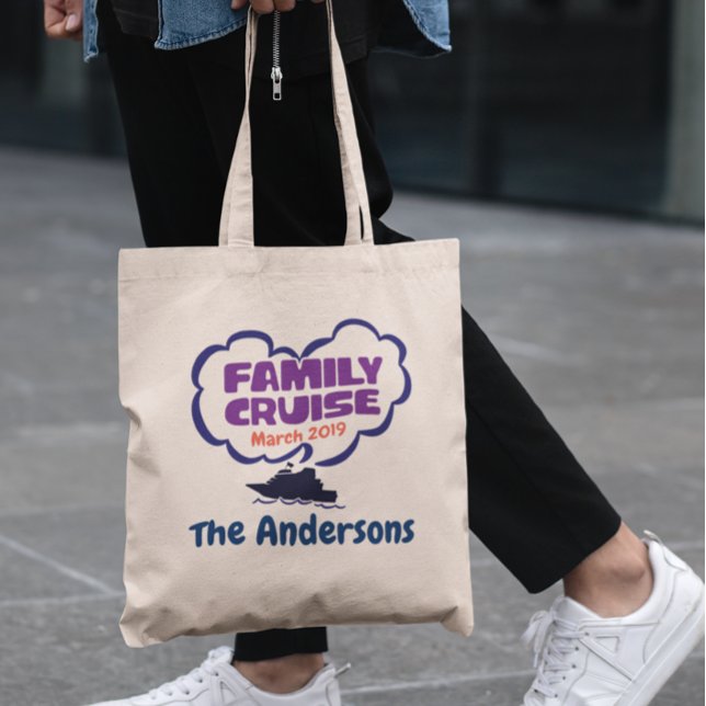 Bolso De Tela Vacaciones de viaje en crucero de Personalizado fa (Subido por el creador)