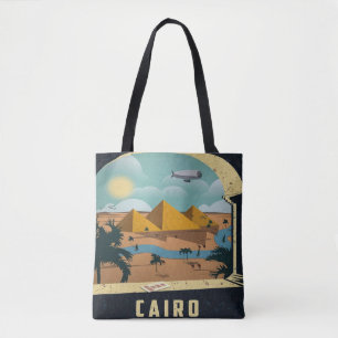Bolso De Tela Vacaciones del viaje de la imagen del vintage de