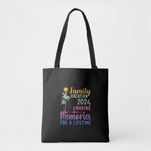 Bolso De Tela Vacaciones familiares que hacen Recuerdos de por v
