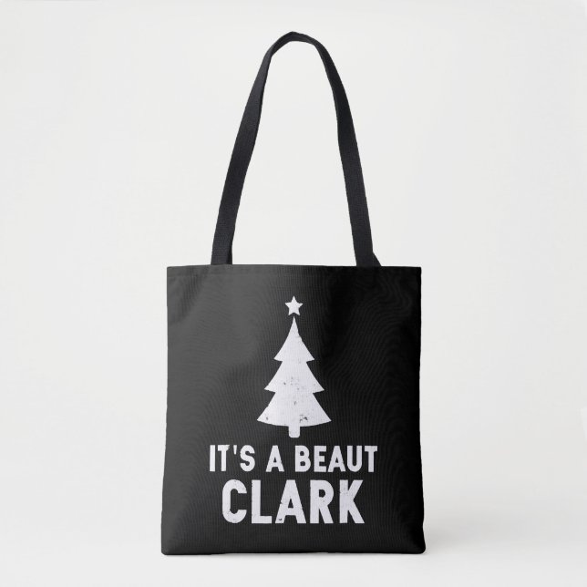 Bolso De Tela Vacaciones para Navidades de Beaut Clark (Anverso)