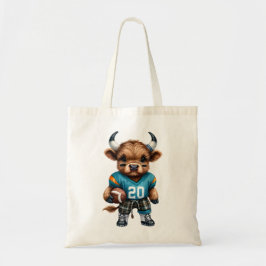 Bolso De Tela Vacas de las Tierras Altas y Fútbol Americano