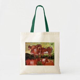 Bolso De Tela Vacas (según Jordaens) de Vincent van Gogh
