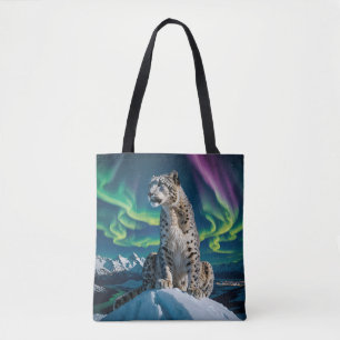 Bolso De Tela “Vagabundo del cielo del norte” – Retrato de leopa