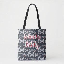 Bolso De Tela Vagar con Audacia