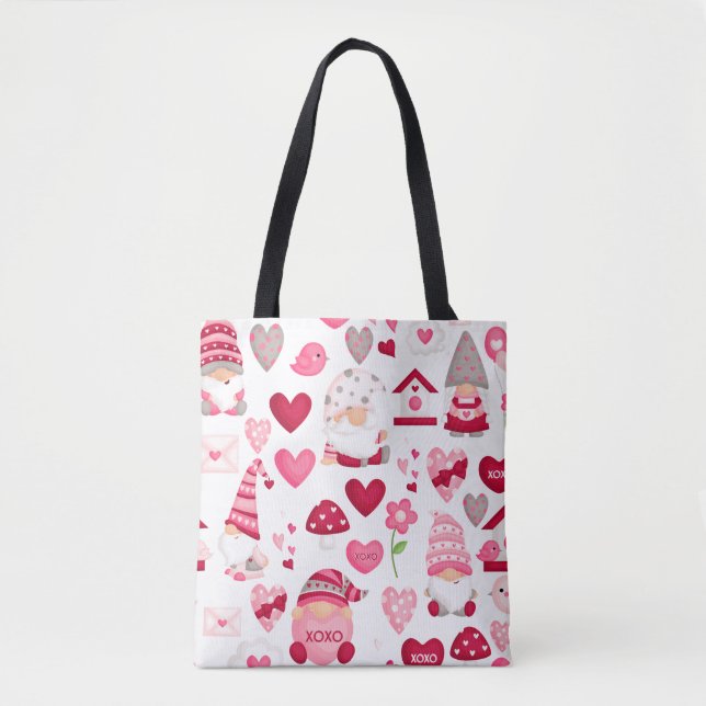 Bolso De Tela Valentine Gnome (Anverso)
