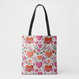 Bolso De Tela Valentine’s Day Tote Bag | Romantic, Cute