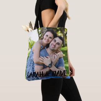 BOLSO DE TELA VALENTINE'S DAY OR WEDDING GIFT PHOTO CUSTOM TOTE