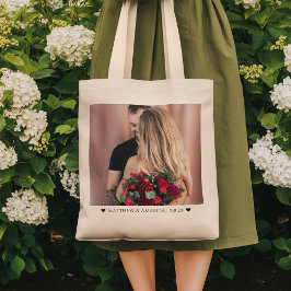 Bolso De Tela  Valentine's Day Photo Couple Romantic Custom 
