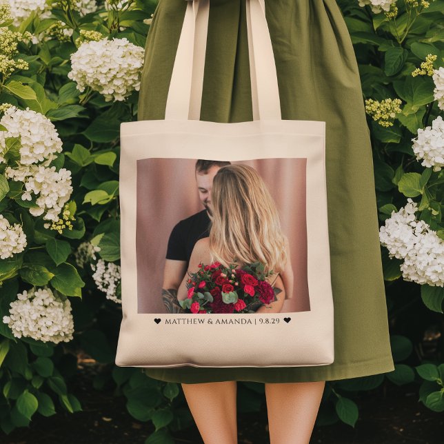 Bolso De Tela  Valentine's Day Photo Couple Romantic Custom  (Subido por el creador)