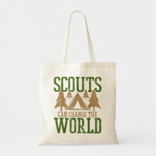 Bolso De Tela Valiente líder del campamento Scout de Pasión Send