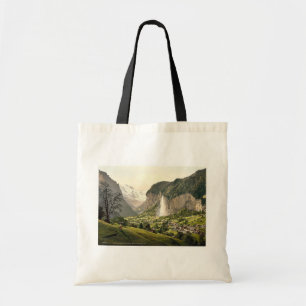 Bolso De Tela Valle de Lauterbrunnen con Staubbach, Bernese