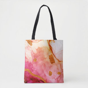 Bolso De Tela Valle Splash. Lujo natural. Arte real oriental