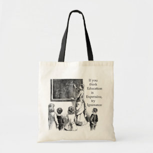 BOLSO DE TELA VALOR DE LA EDUCACIÓN