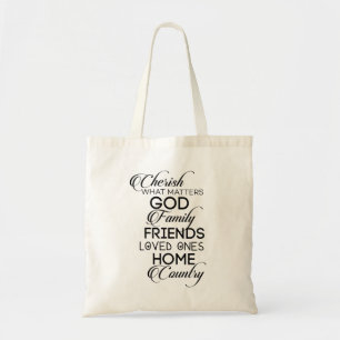 Bolso De Tela Valorar lo que importa