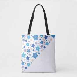 Bolso De Tela Vals celestiales (triangular)