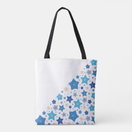 Bolso De Tela Vals celestiales (triangular)
