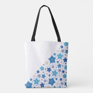 Bolso De Tela Vals celestiales (triangular)