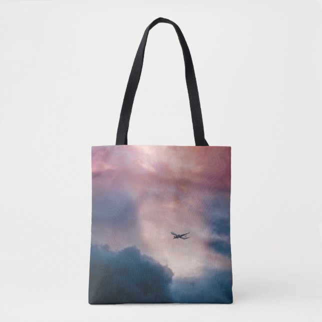 Bolso De Tela Vámonos a Volar (Anverso)