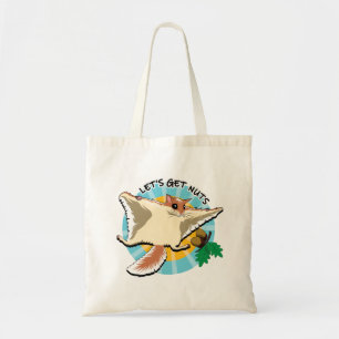 Bolso De Tela Vamos a buscar nueces - ardilla voladora